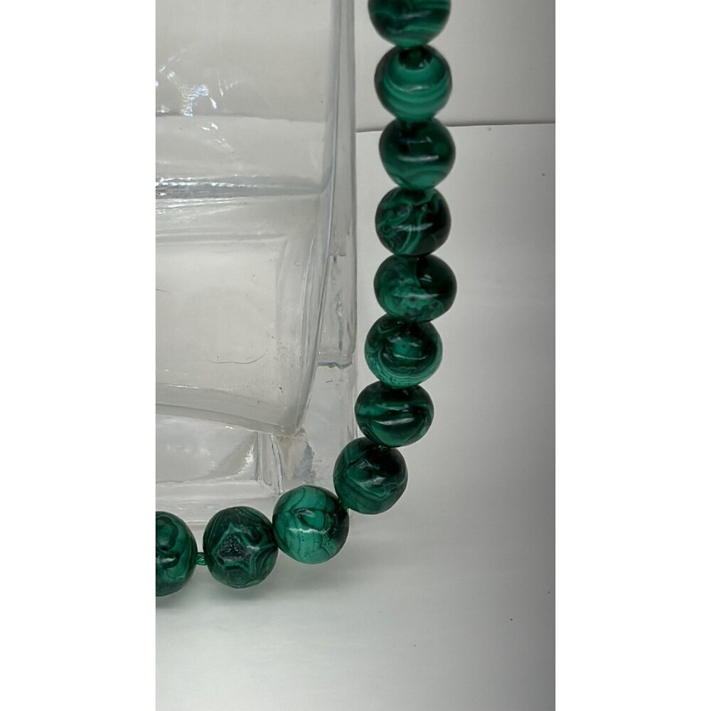 Malachite Beaded Necklace - Picture 11 of 16